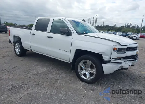 2018 Chevrolet Silverado 1500 Custom from USA, damaged, VIN 3GCPCPEC3JG452670